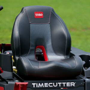 Image of TimeCutter mower's seat