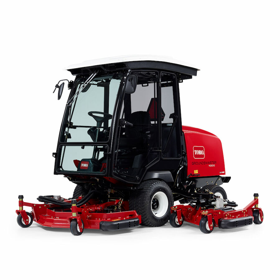 Groundsmaster® 4010-D con cabina de seguridad todo tiempo