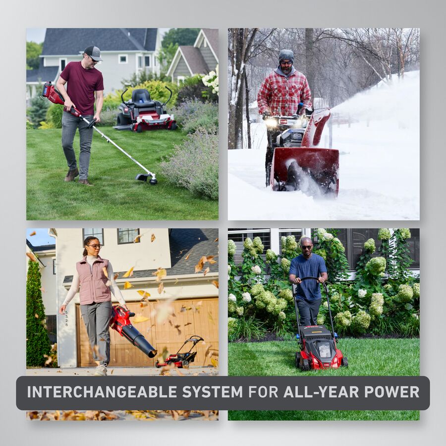 Rechargeable power for all-year system