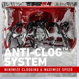 Anti-clog system - minimize clogging and maximize speed