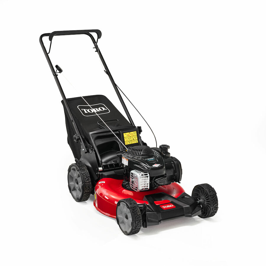 Push mower with highest best sale cutting height