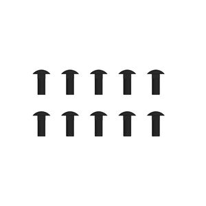 Kit - 3/8-16X1 Bolt - 10 Pieces