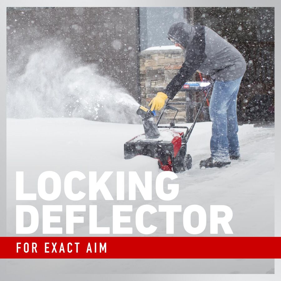 Locking deflector for exact aim