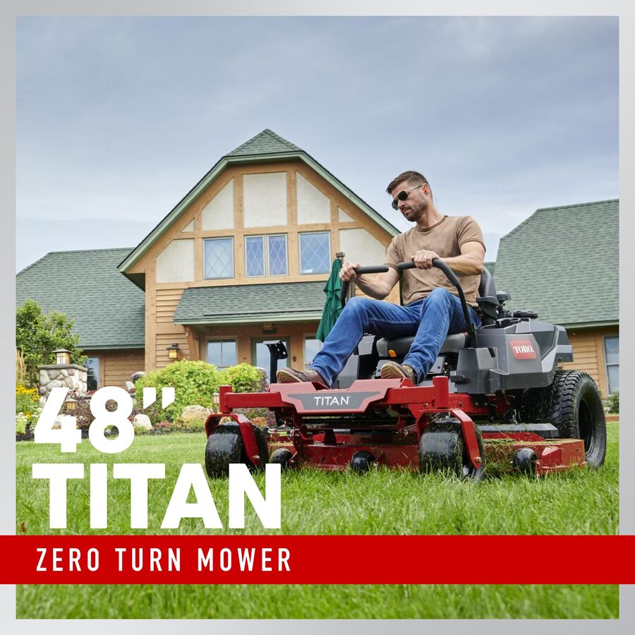 48 inch TITAN zero turn mower