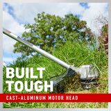 Built tough cast-aluminum motor head