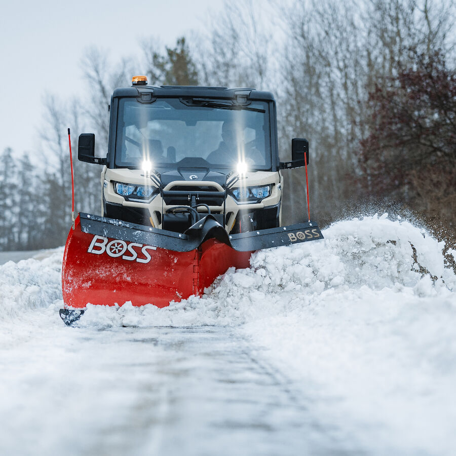 Compact Vehicle 6'6" Steel V-Plow