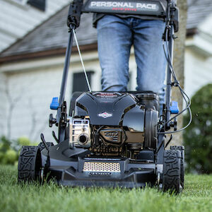 Toro personal pace self deals propelled lawn mower