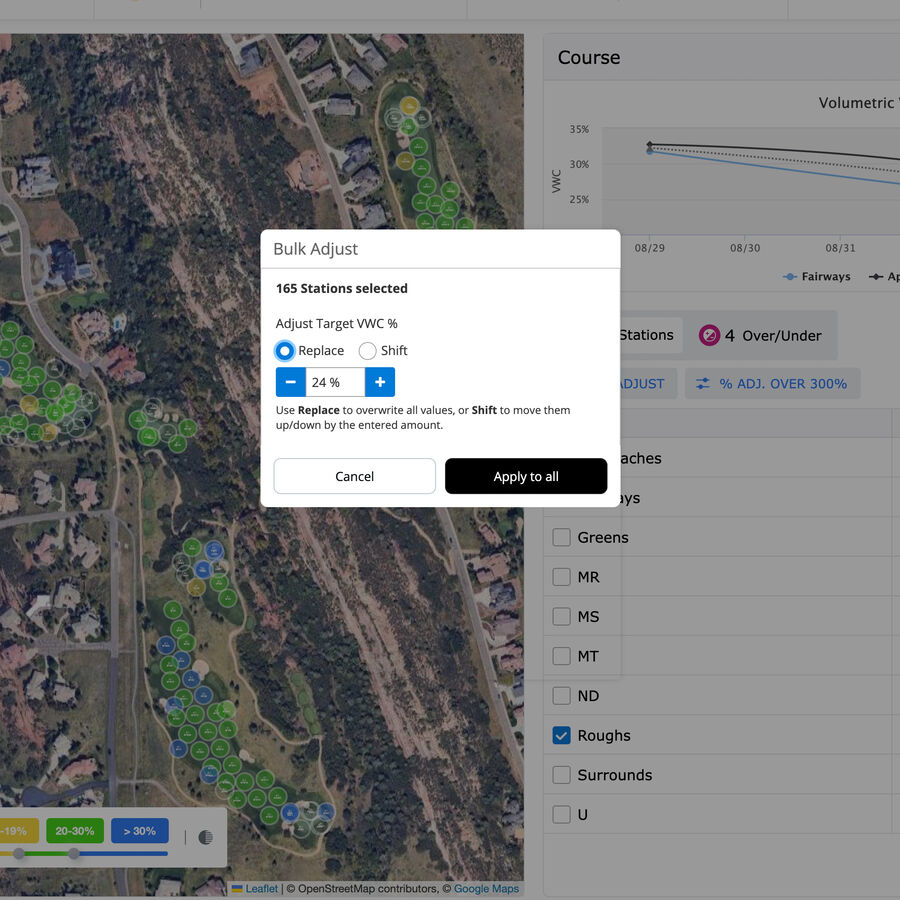 Spatial Adjust bulk adjust