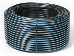 When pressurized Oval Hose becomes round just like standard Blue Stripe round hose