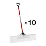 Boss Snow Plow Snow Pusher 48" 10 Pack