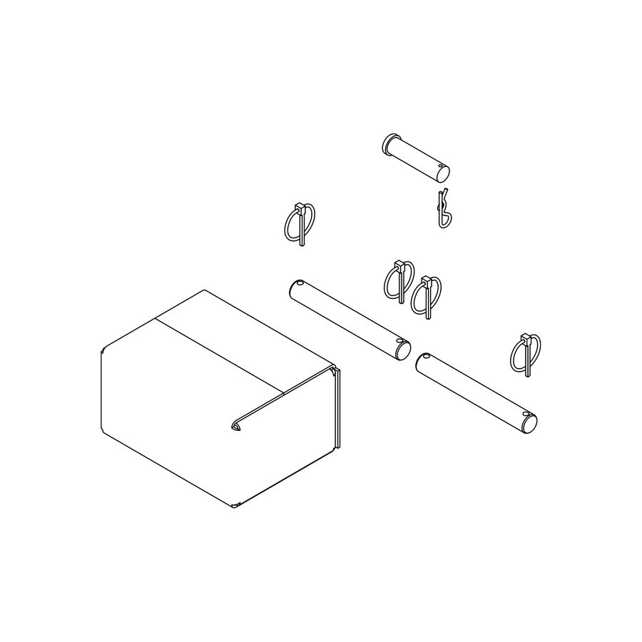 60 Gallon Sprayer 3 Point Attachment Pin Kit 