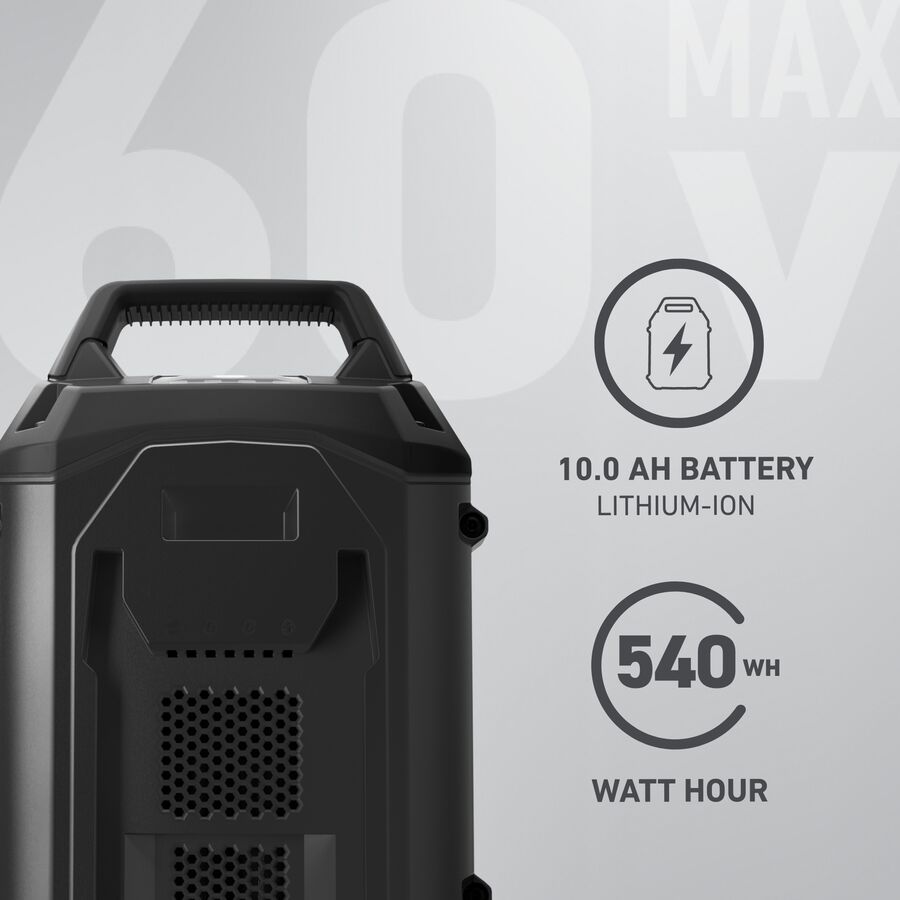 Universal Battery - model 66910. 10.0Ah Lithium Battery, 540 Wh