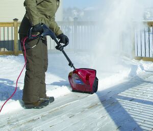 Toro snow shovel deals cordless