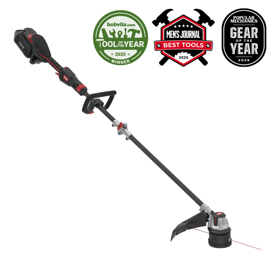 60V MAX* 17 in. (43.2 cm) Telescoping Carbon Fiber Shaft String Trimmer - 2.5Ah Battery Included - award winning