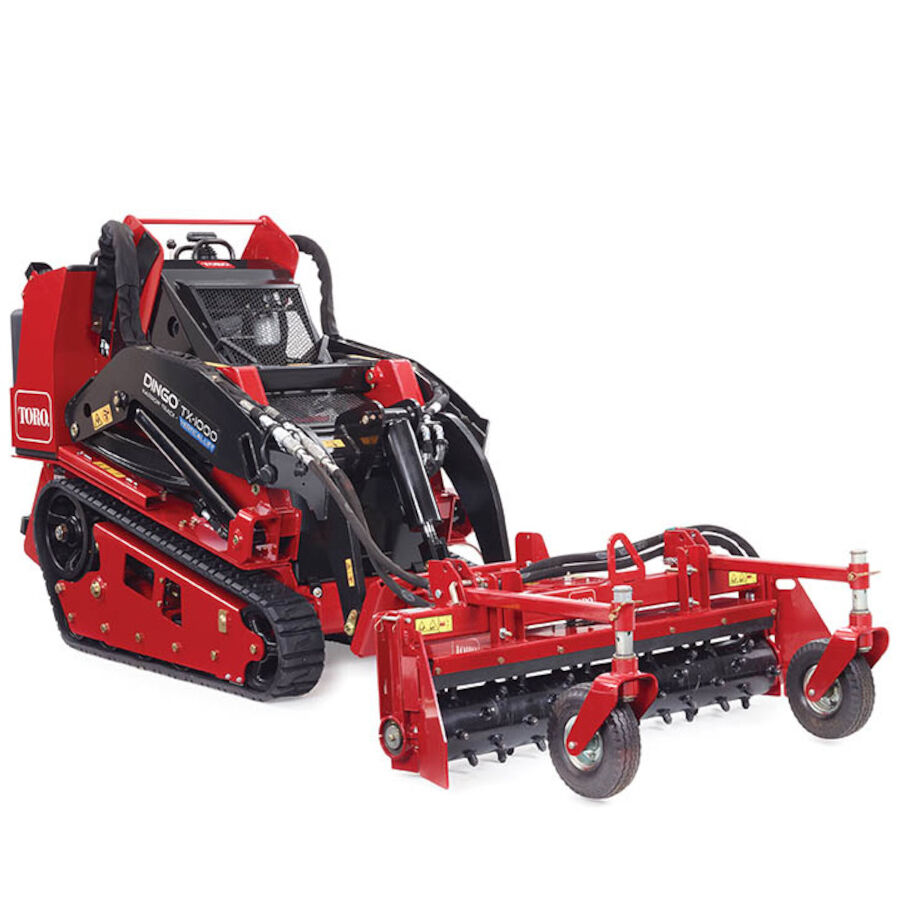 Power Box Rake Attachment Loader Attachment Toro Toro