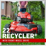 22 inch Recycler with front-wheel drive