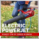 Electric Power Jet - highest cfm of corded blowers