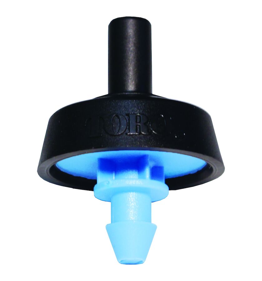 Gotero autocompensante antidrenaje para aplicaciones en invernaderos y viveros