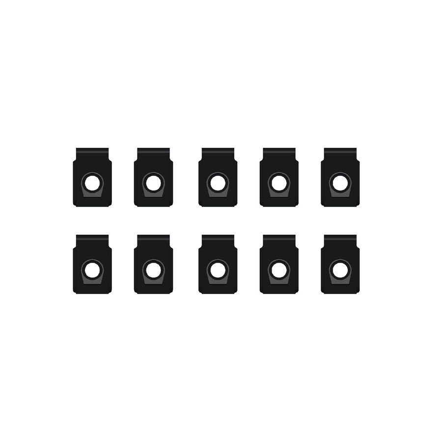 Kit 5/16-18 U-NUT 10 Piece