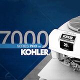 Motor Kohler de 26 cv (19.4 kW), 747 cc con limpiador de aire Pro