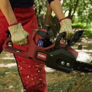 Toro store battery chainsaw