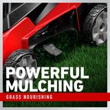 Powerful mulching grass nourishing