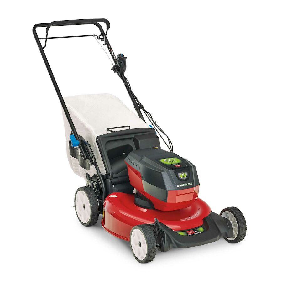 60v cardless lithium-ion battery lawn mower