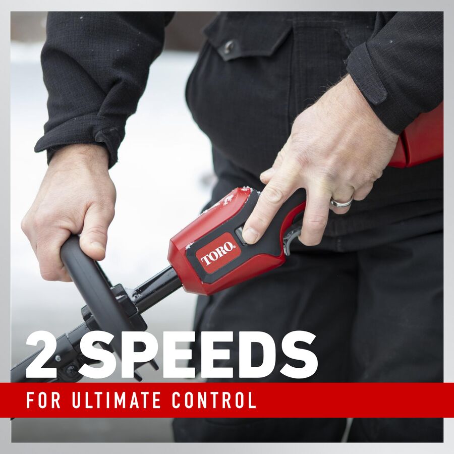 2-speeds for ultimate control