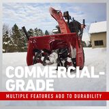 Commercial-grade multiple features add durability