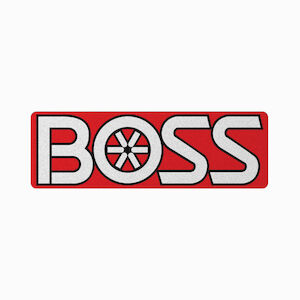 HTX Front of Blade BOSS Logo Decal