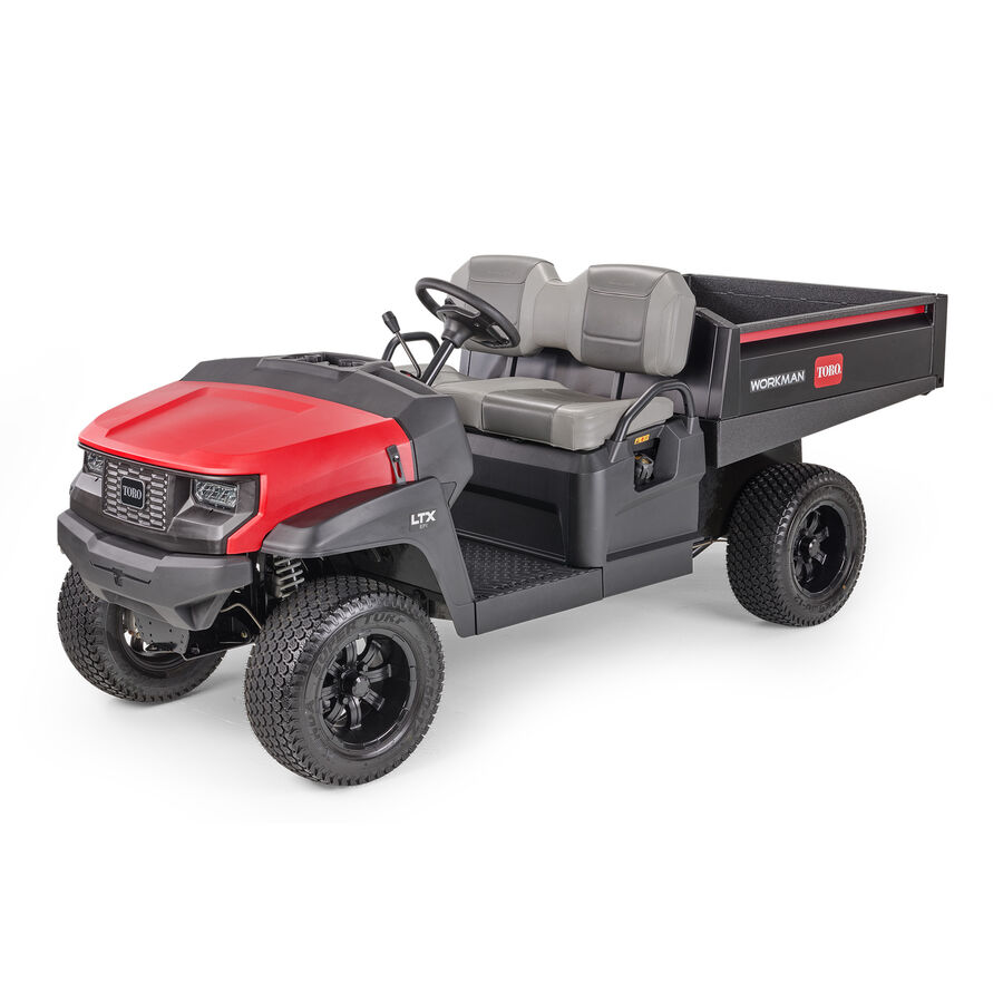 Workman LTX Series Lifted Frame - 3/4 Left Angle