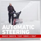 Automatic Steering Makes Smooth, Tight Turns a Snap