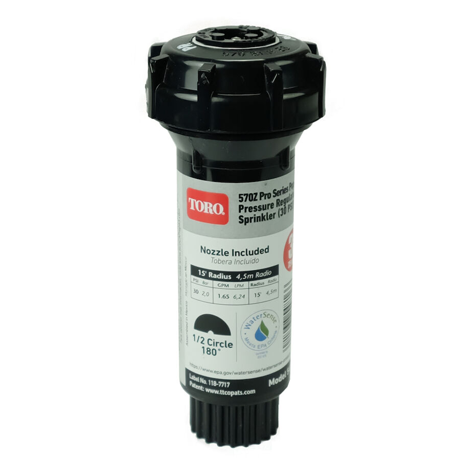 Toro Plastic 15 ft. Half-Circle Spray Nozzle Toro Plastic 15 ft. Half-Circle Spray Nozzle
