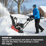 24" (61 cm) SnowMaster® 824 QXE Snow Blower