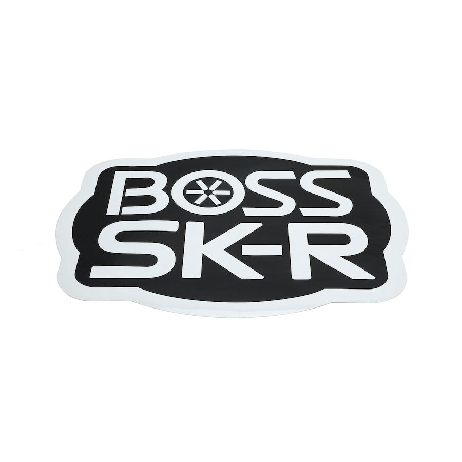 Heavy Equipment Decals BOSS Snowplow