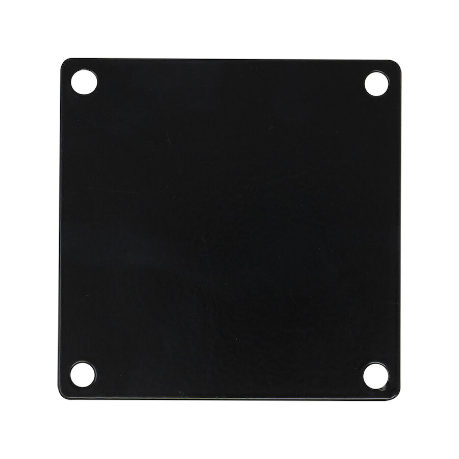 BASE PLATE, FLOOR, PEDESTAL MOUNT [BLACK]