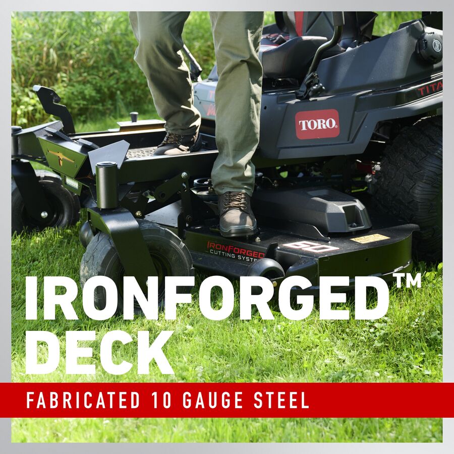 IronForged Deck - fabricated 10 gauge steel