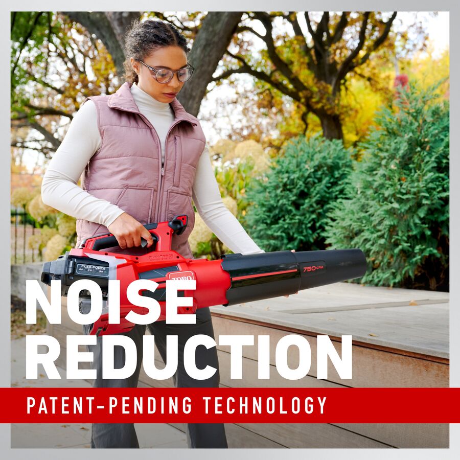 Noise Reduction patent-pending technology