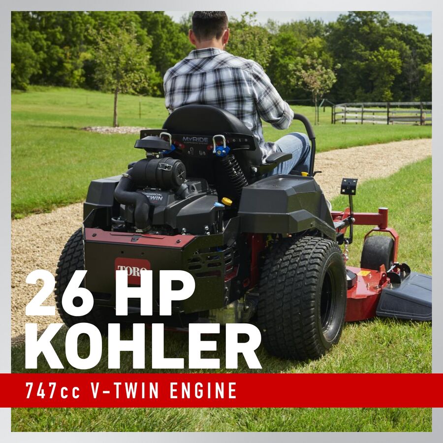 26 hp Kohler 747cc V-Twin Engine