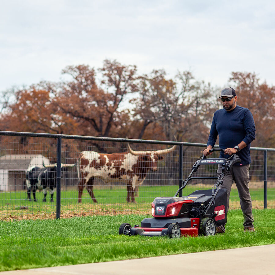 Grass Cut on a Single Charge