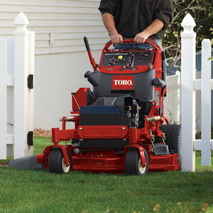 Small stand up online mower