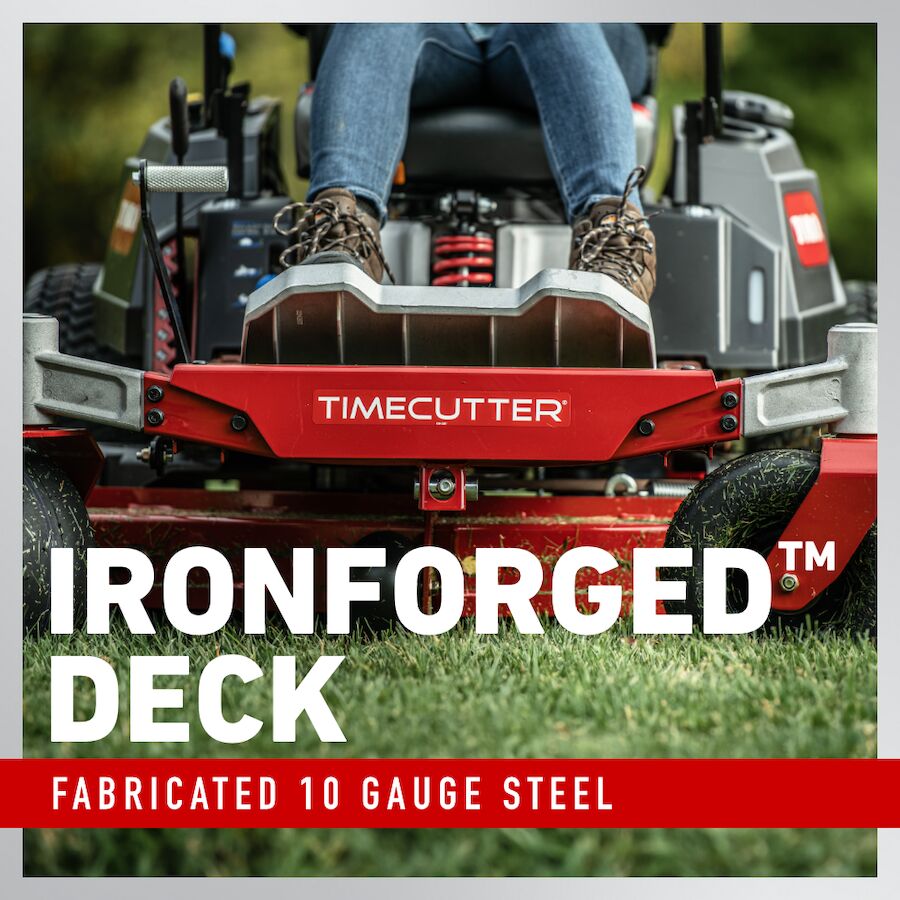 TimeCutter IronForged Deck - Fabricated 10 Gauge Steel