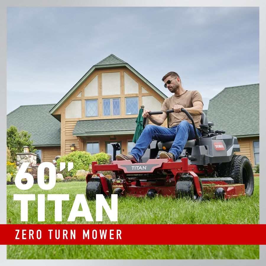 60 inch TITAN Zero Turn Mower