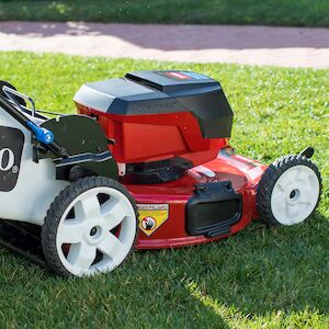 Toro 22 inch recycler personal 2024 pace battery lawn mower 20363