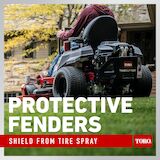 Protective Fenders Shield From Tire Spray
