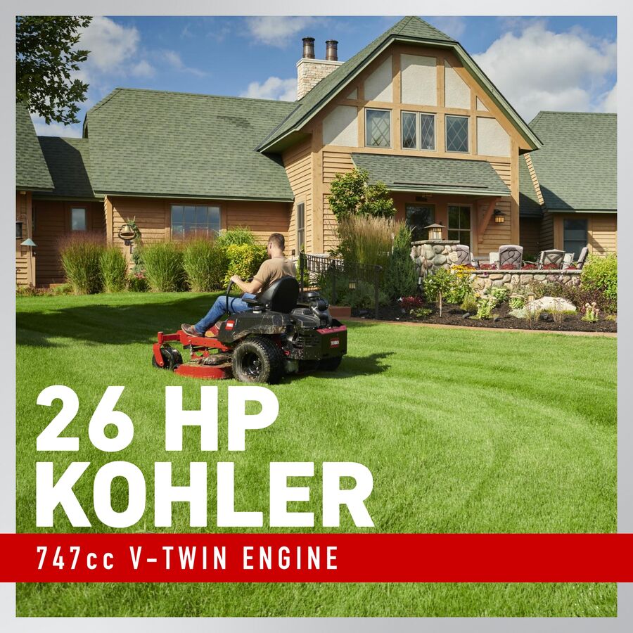 26 hp Kohler 747cc V-Twin Engine