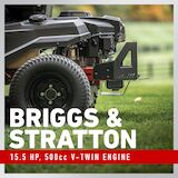Briggs & Stratton - 15.5 hp, 500cc, V-Twin Engine
