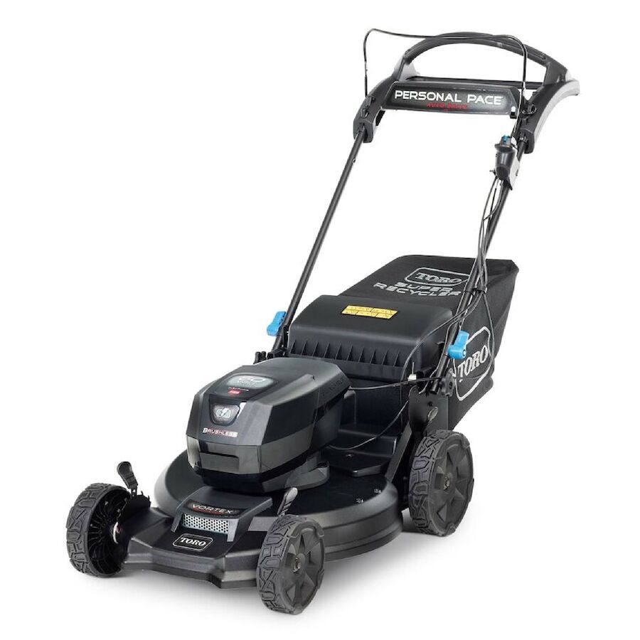 60V Max* 21 in. (53 cm) Super Recycler® w/Personal Pace® & SmartStow® Lawn Mower with 7.5Ah Battery