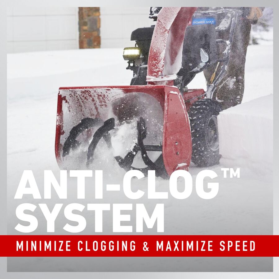 Anti-Clog System - minimize clogging and maximize speed