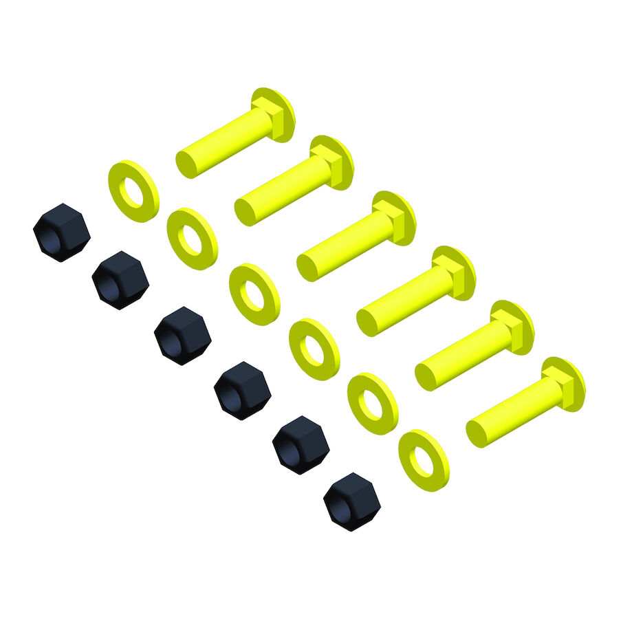 Turf Defender Fastener Kit (V Plow)